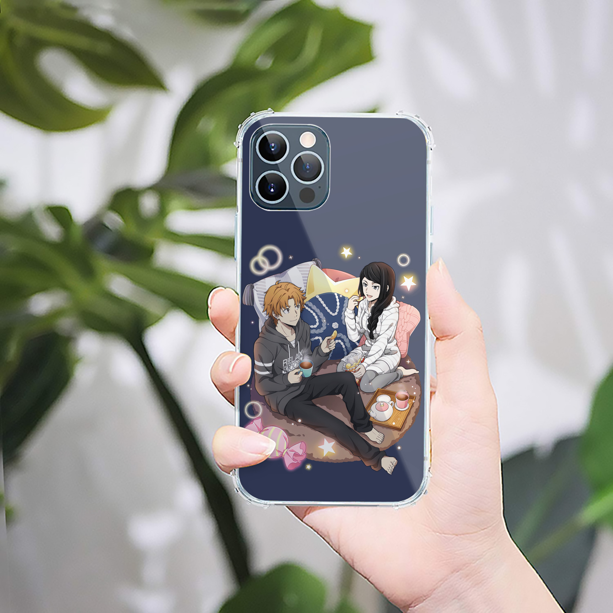 （画像用） 文豪ストレイドッグス Bungo Stray Dogs 【iPhone 12シリーズ対応】透明スマホケース（クリアソフトケース）